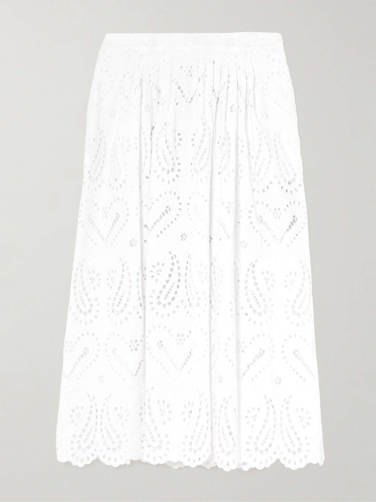 Elegant Cutout Embroidered Lace Shirt