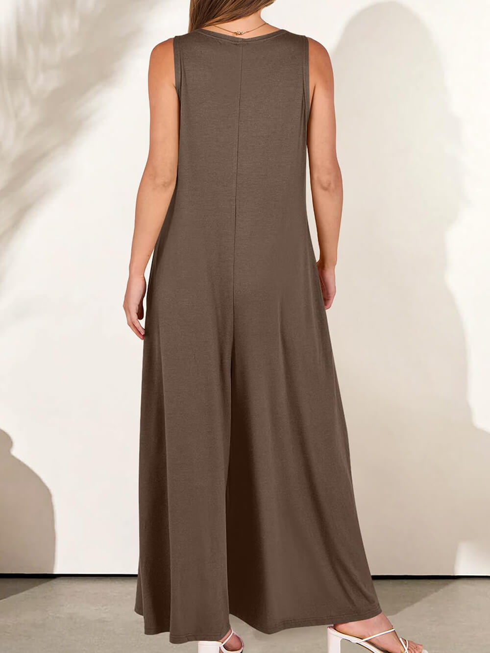 Frischer, lässiger, leichter Jumpsuit mit Taschen