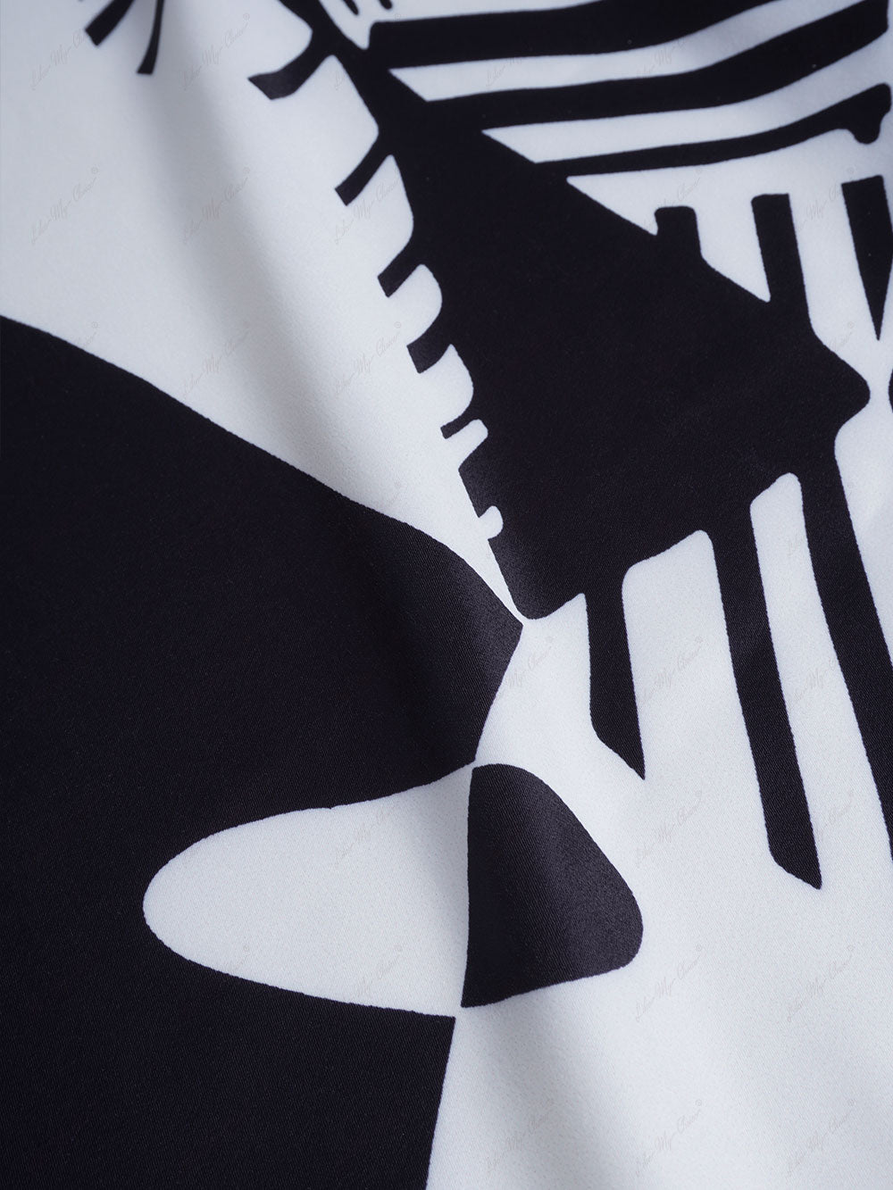 Conjunto de calças largas e soltas com estampado de graffiti moderno