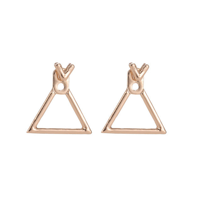Pendientes de botón modernos y adorables, cuadrados y sin níquel