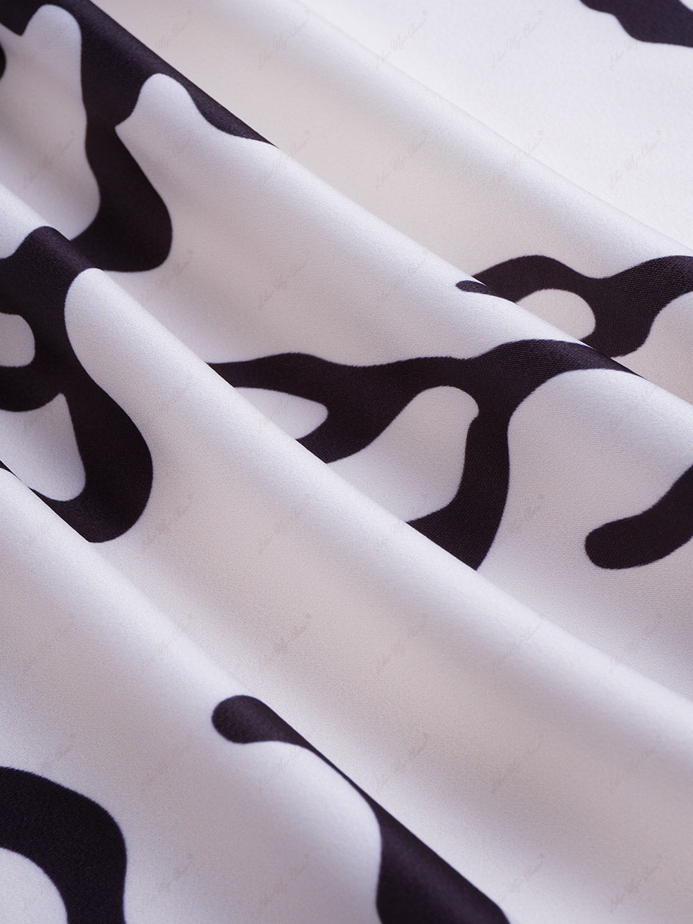 Pantalones estampados de pierna ancha