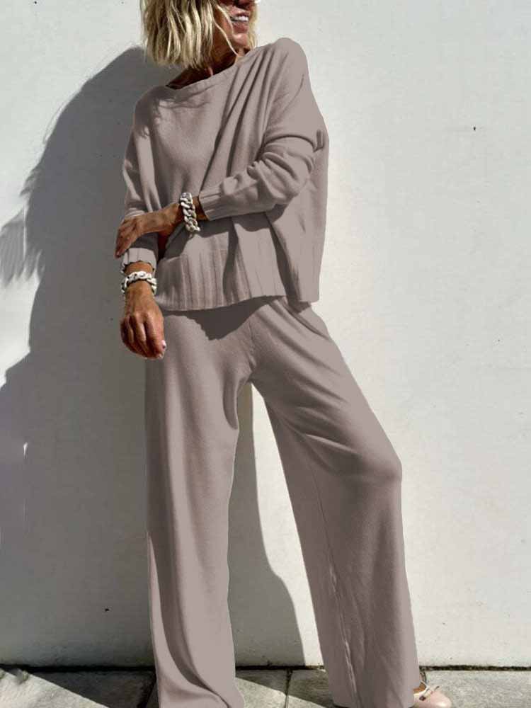 Camisola de malha casual