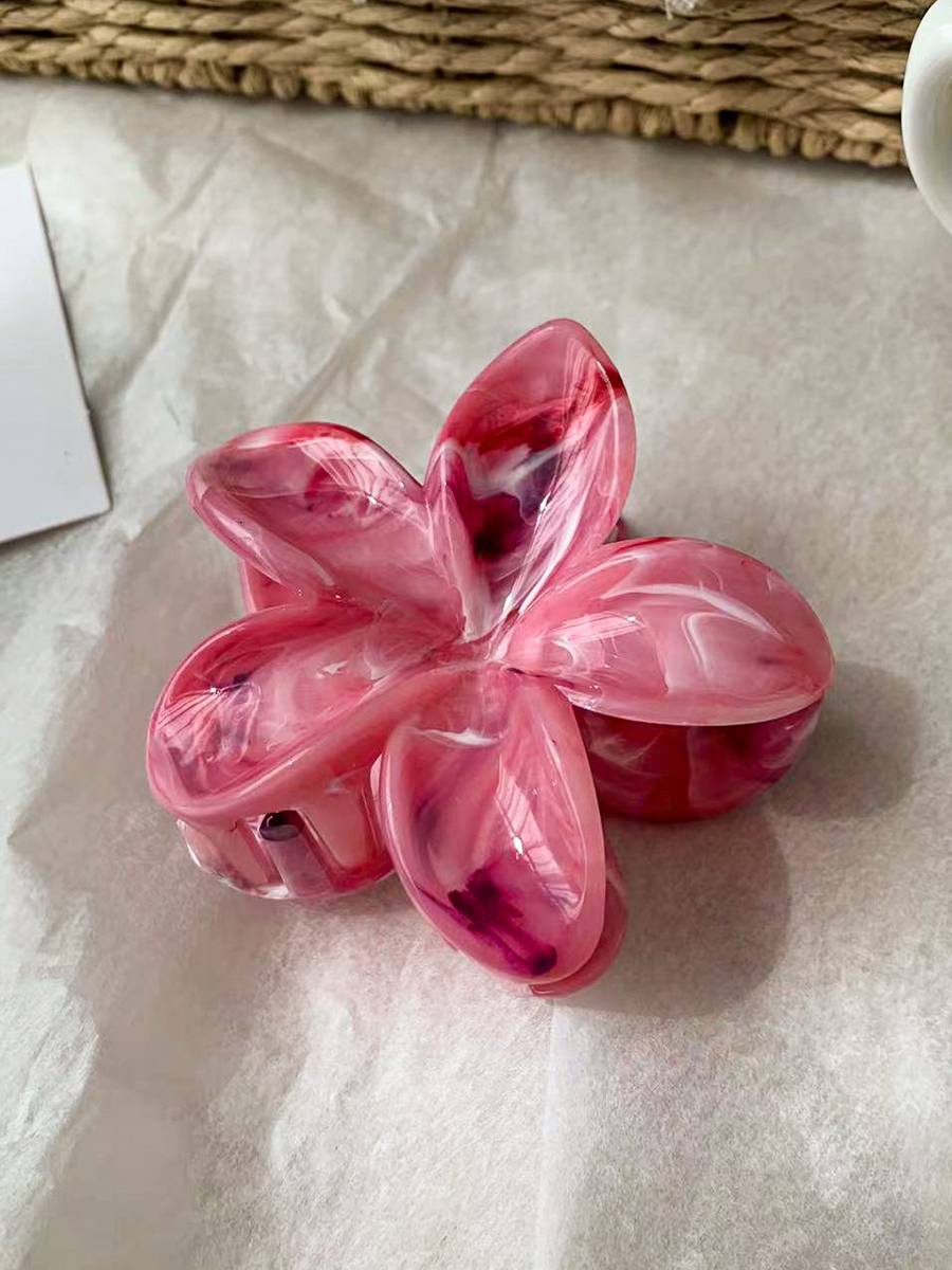 Colored Flower Hairpin