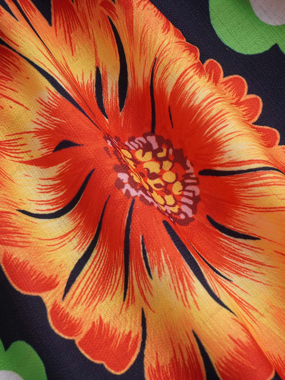 Pantalones cortos especiales con estampado de girasoles y cintura elástica