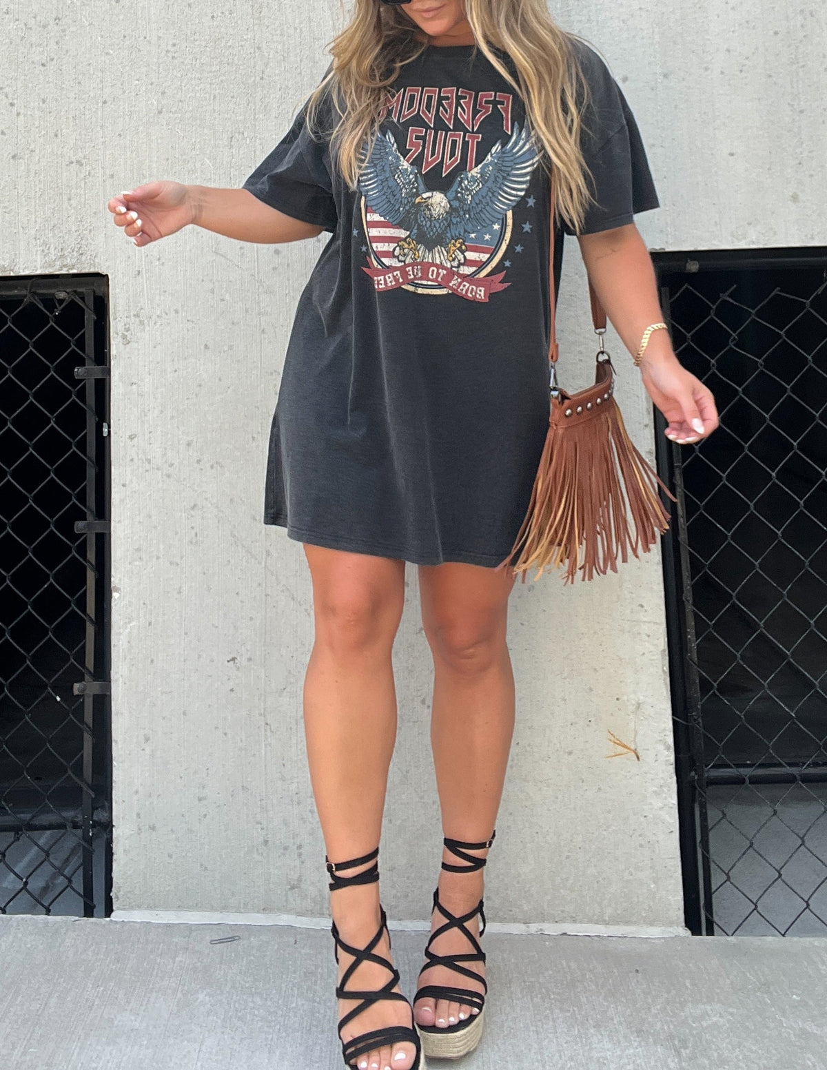 Vestido-camisola Freedom Tour