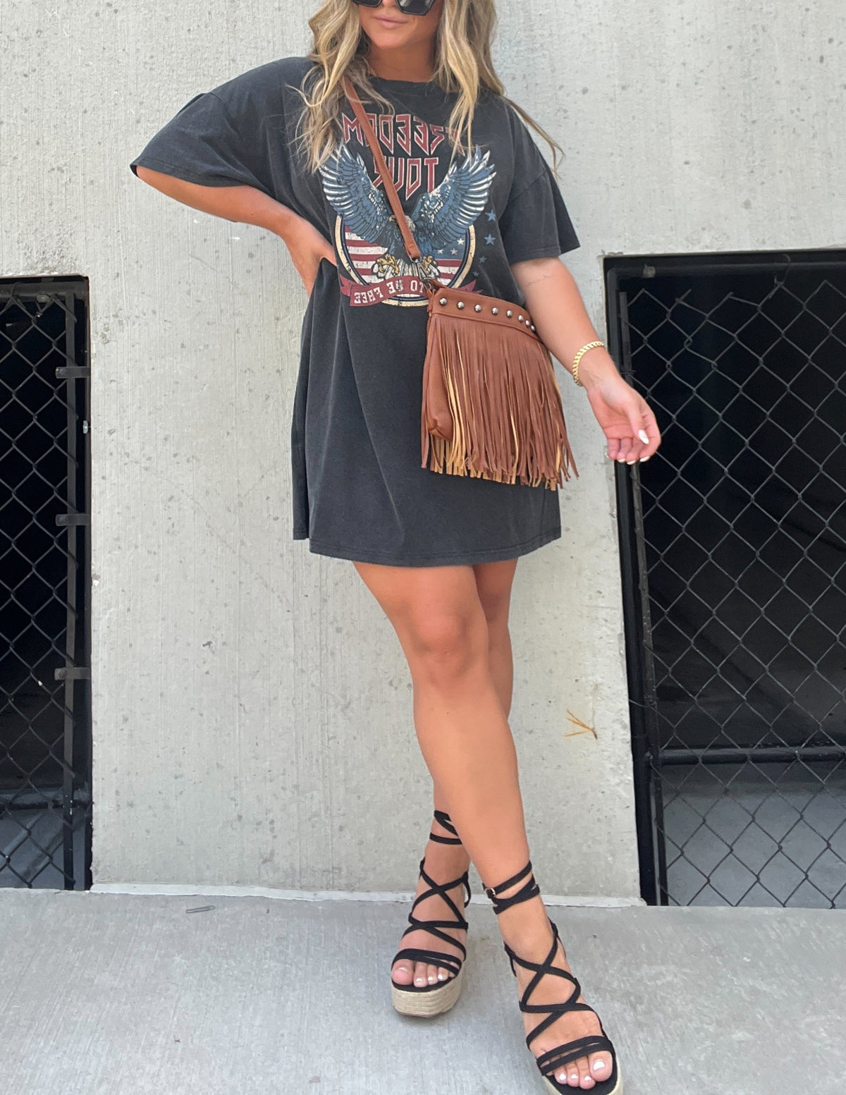 Vestido-camisola Freedom Tour