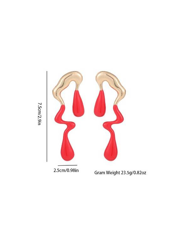 Schlichte Ohrringe