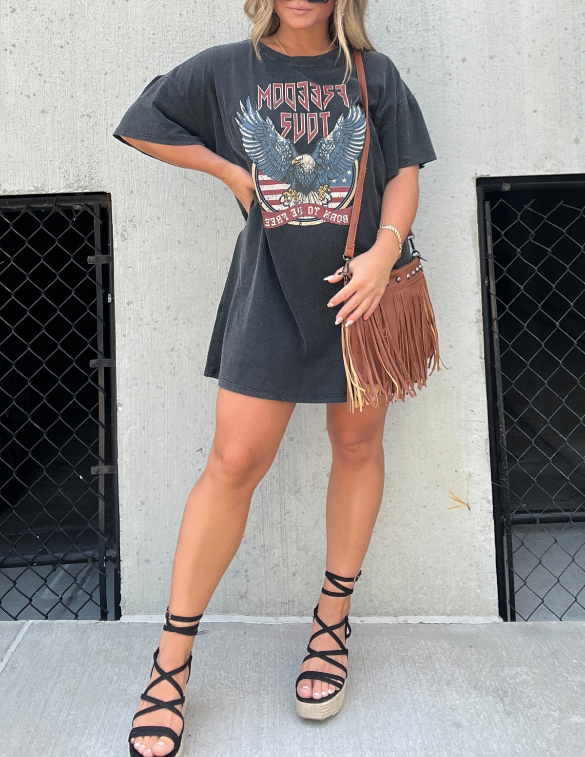 Vestido-camisola Freedom Tour