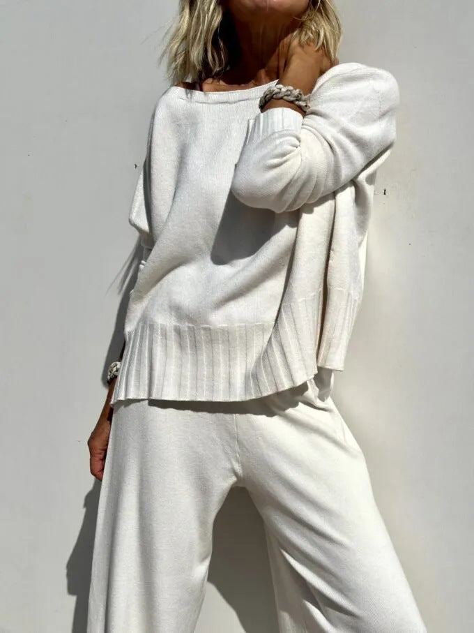Camisola de malha casual